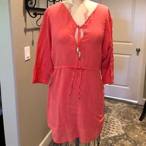 3/4 Sleeve Beach Wear Tunic